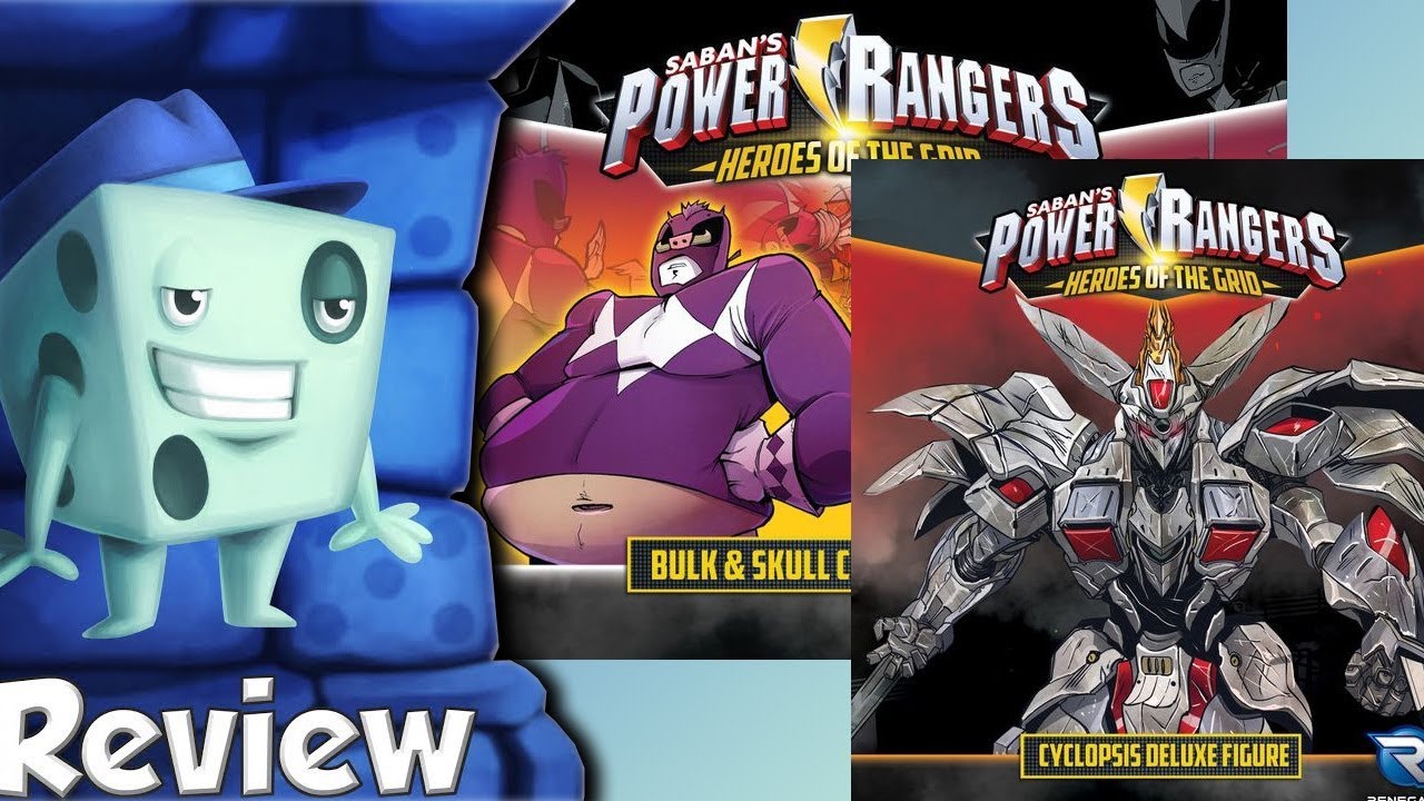 Power Rangers Heroes Of The Grid Shattered Grid Review With Tom Vasel - 
