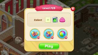 Matchington Mansion LEVEL 728 - No Boosters