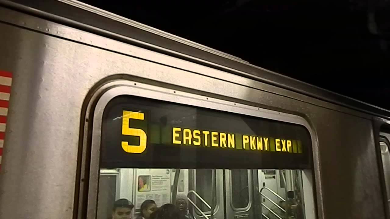 MTA New York City Subway New Lots Avenue Bound R142A/S (5) Local Train ...