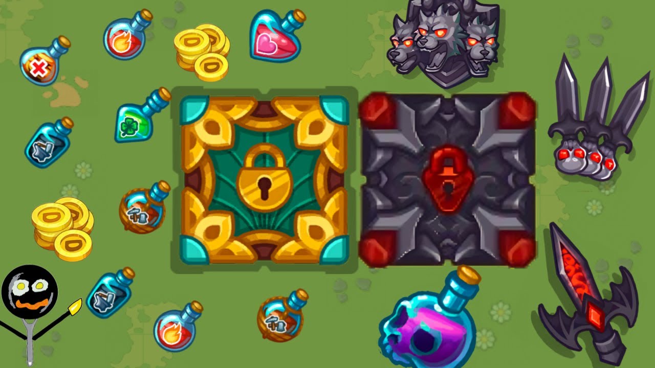 Raiding Fire & Tree Chests CR 18 Dynast.io YouTube