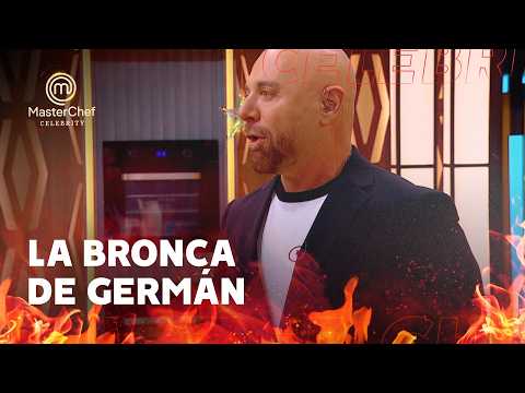 Germán Martitegui loses his cool over Marta Fort and Rocío Robles’ mess | MasterChef Celebrity