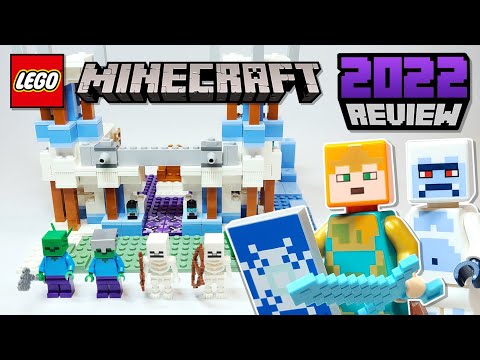LEGO Minecraft: Ледяной замок (21186) — обзор набора 2022 года