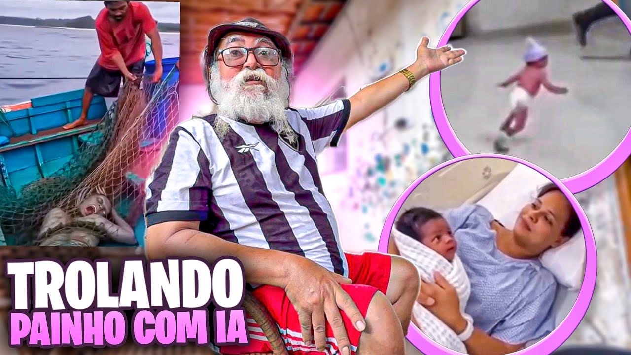 TROLANDO MEU PAI COM VÍDEOS FAKES DA INTERNET 😂😂😂 | IZALICK 