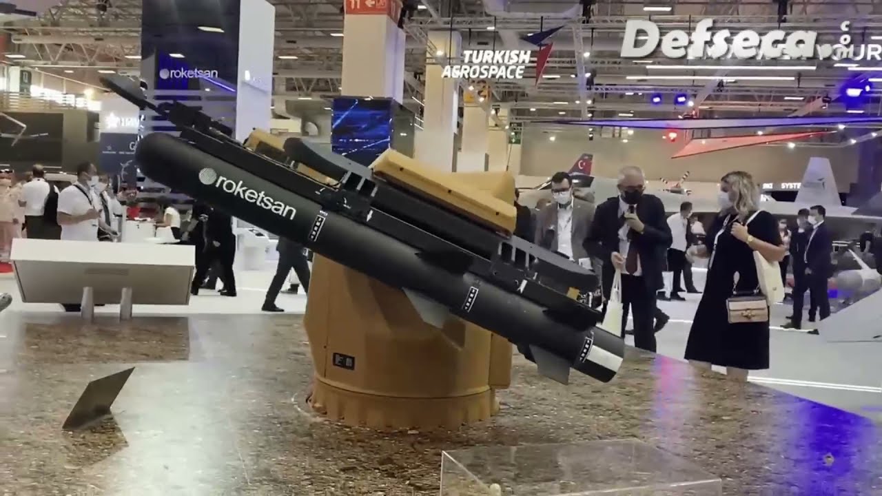 Roketsan stall at IDEF21 shows Bangladesh Army's Tiger Missile System