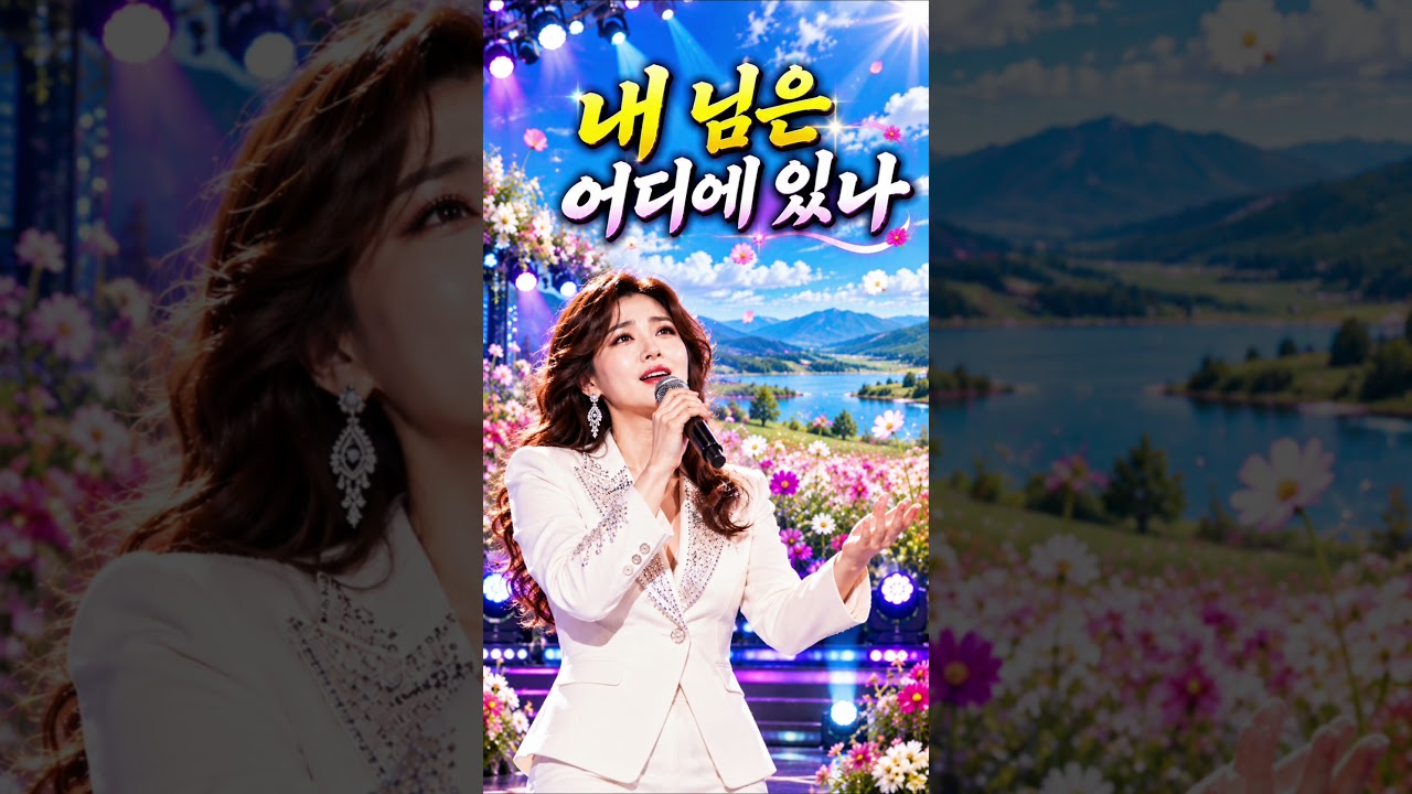 내 님은 어디에 있나 |🎶 AI 음악🎤 여성 보컬🎵 정통 트로트💔 그리움과 못다 한 사랑