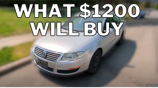 Turning $1,000 To $100,000 Part 12 - How To Flip Cars - $1200 Auction Passat