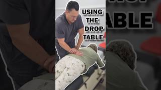 Using the Drop Table for a low back adjustment. Profile