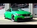 Most Customized BMW M4 Wrapped Satin Green