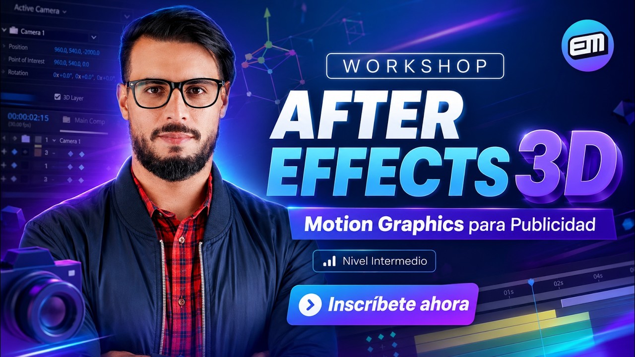 Curso de Motion Graphics 3D en After Effects 🎬 - YouTube