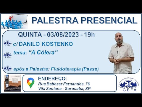 Assista: Palestra Presencial - c/ DANILO KOSNTEKO (03/08/2023)