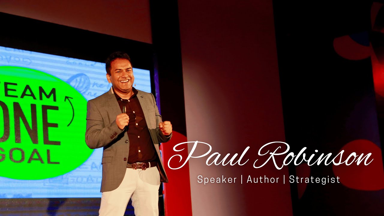 PAUL ROBINSON | Motivational Speakers in India | Leadership | Innovation | Sales