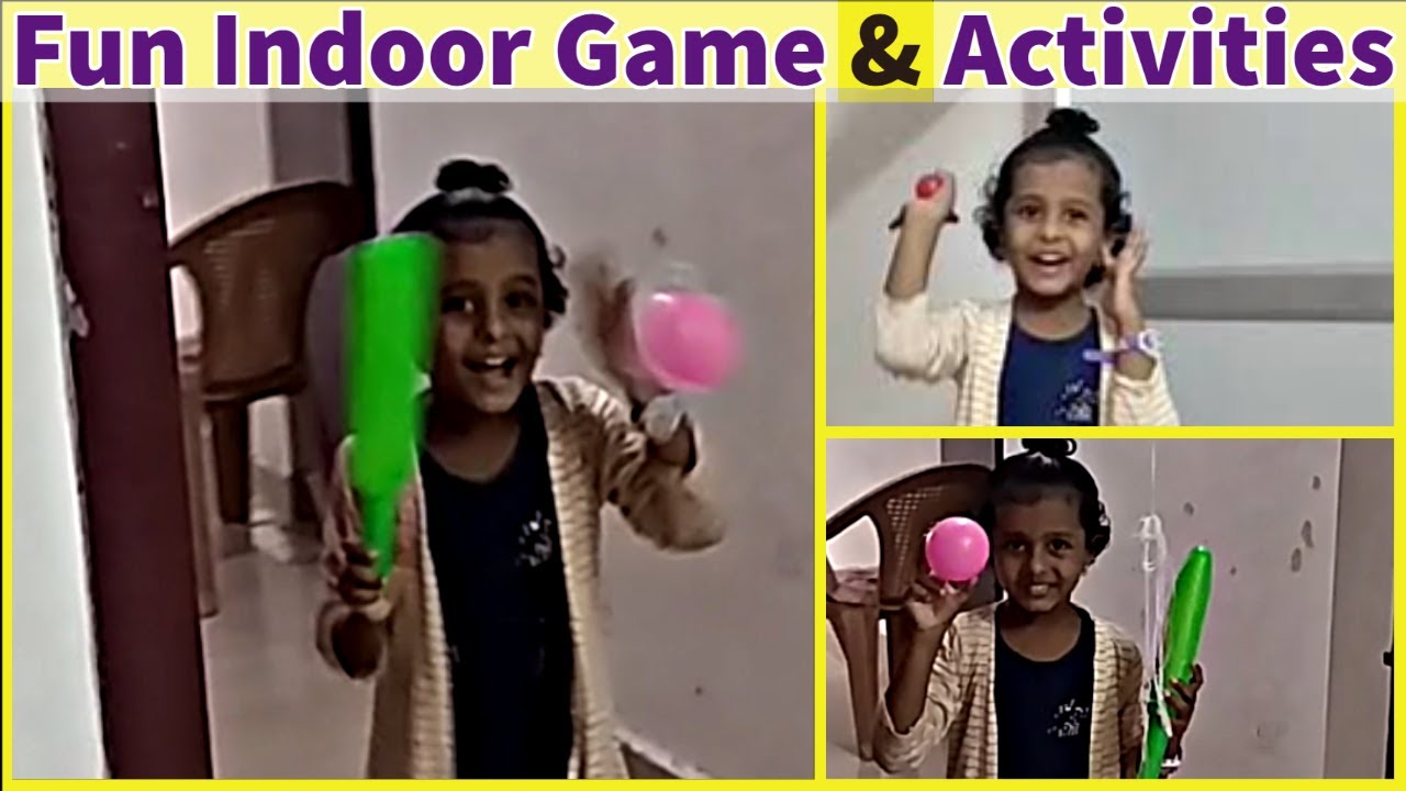 Indoor Fun Games and Activities|home activities for 3 year old| keep ...