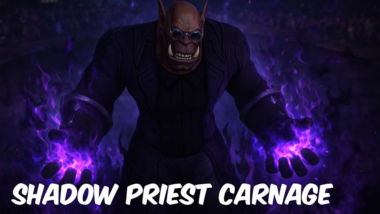 Кровопролитие жреца Тени! PvP жреца Тени, полночь 12.0