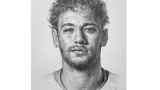 neymar face drawing 네이마르 그리기 13분 47초 #neymar #네이마르 #drawing #인물화 #potrait #소묘
