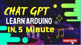 How to make  program of Arduino UNO using CHAT GPT LED ON/OFF | Serial Communication | Only5 minute
