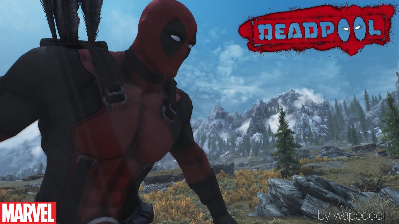 DeadPool Skyrim Mod - YouTube
