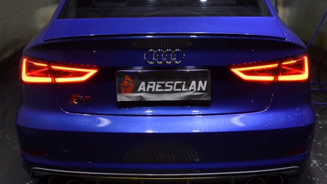 Aresclan Valvetronic exhaust for Audi S3 8V sedan