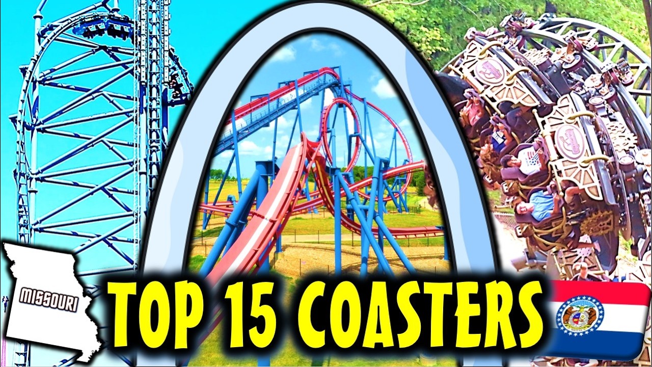 Top 15 Coasters in Missouri