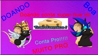 Doando uma conta super boa do transformice!