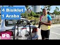 Dört Bisiklet Arabayla Nasıl Taşınır? | Thule WingBar Edge 959 | ProRide 598 |  Buzzrack Mozzqu