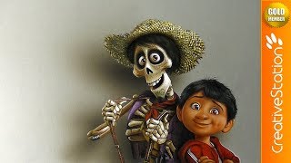 Miguel & Hector from Coco Disney Pixar - 3D Speed Painting | CreativeStation GM Miguel & Hector from Coco Disney Pixar - 3D Speed Painting | CreativeStation GM