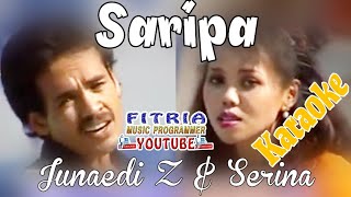 SARIPA JUNAEDI Z ft SERINA LAGU MANDAR KARAOKE TANPA VOKAL