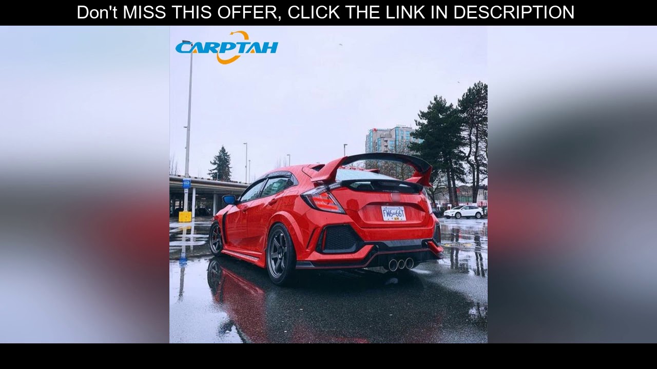 Slide Car Styling Taillight Tail lights For Honda Civic Type R 10th hatchback 2016 2017 DRL+ Dynami