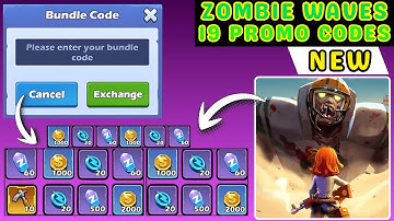 ⚠️ UPDATE DECEMBER! ⚠️ ZOMBIE WAVES CODES 2025 - ZOMBIE WAVES CADEAUCODES