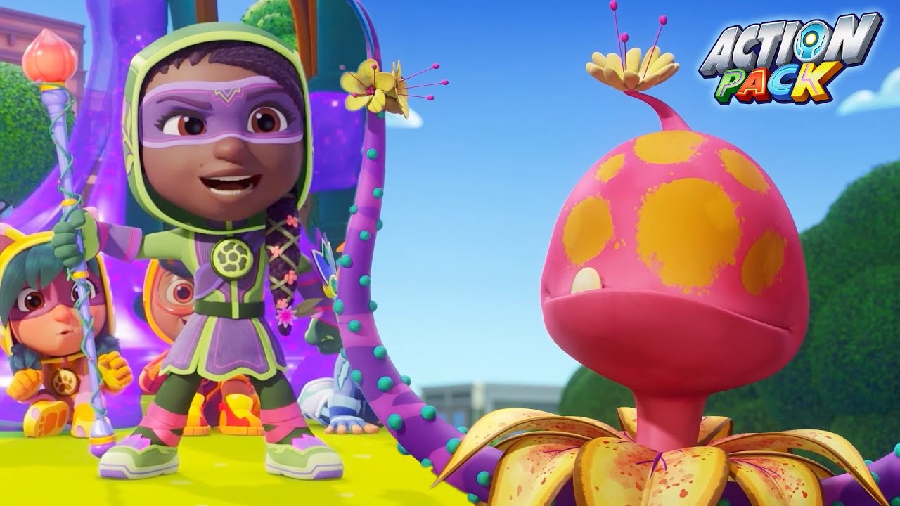 Un de ces quatre midis | 💥🦸🏼‍♂️| Action Pack en Français | NEW | Dessin Animé Pour Bébé