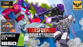 Transformers: Devastation Gameplay, GTX 1650, Ryzen 5 3550H, High Settings, 1080p