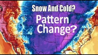 Early Signs Are Showing A Potential Major Pattern Change ~ Large Snowstorms And Cold