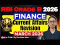 March 2026 Monthly Finance Current Affairs For RBI Grade B 2026 | Finance CA by Davinder Mam