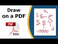 How to draw on a pdf using adobe acrobat pro dc