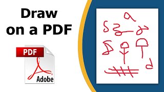 How to draw on a pdf using adobe acrobat pro dc screenshot 2