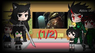 FPE react to How strong is the Doom Slayer?/Abbie? (1/2) (Ships!! Mistakes! )