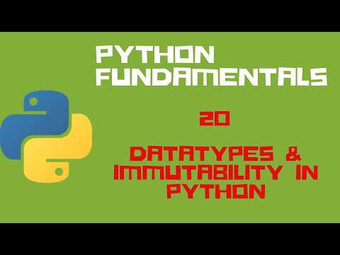 Datatypes & Immutability in Python