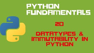 Datatypes & Immutability in Python