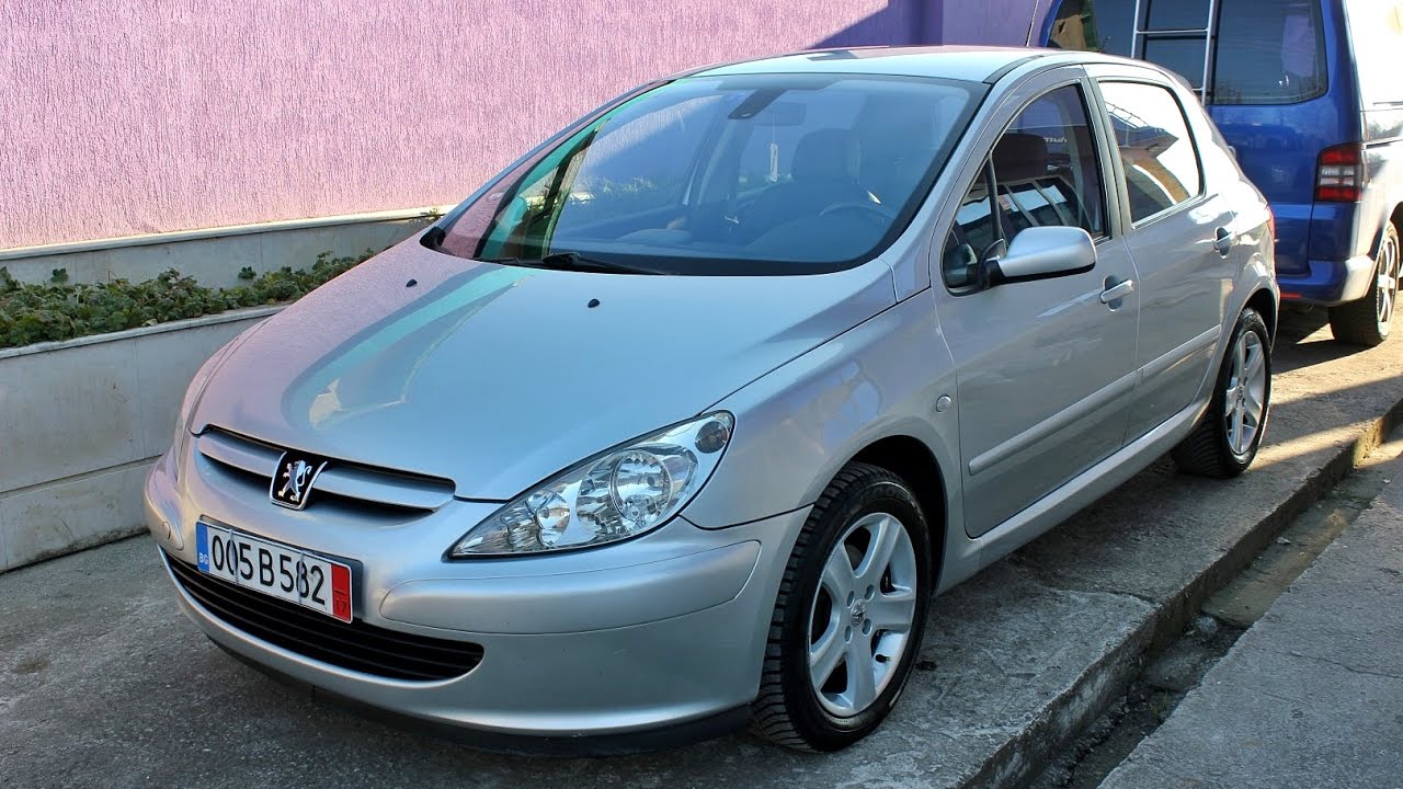 Peugeot 307  108hp 2002 - YouTube