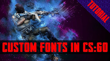 CUSTOM Fonts in CSGO | UPDATED 2020 | Gaming Tutorials