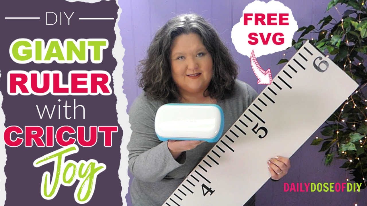 Download Diy Growth Chart Ruler With Cricut Joy Youtube SVG, PNG, EPS, DXF File