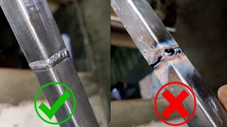 Basic welding tips & techniques | Tagalog explanation | 1.5 thin tubular | 1x1galvanized tubular.