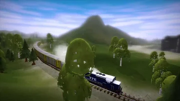 Train Frontier Express - "DHX Maps" III