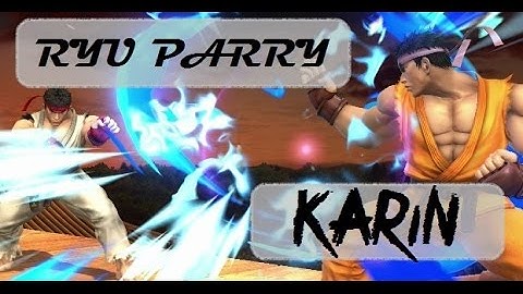 SFV, How to parry Karin C.A. with Ryu. The parry is back