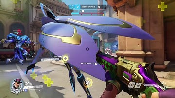 Overwatch: Getting in to Diamond in "Competitive Open Queue" - Ashe