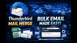How to Send Bulk Emails with Thunderbird Mail Merge