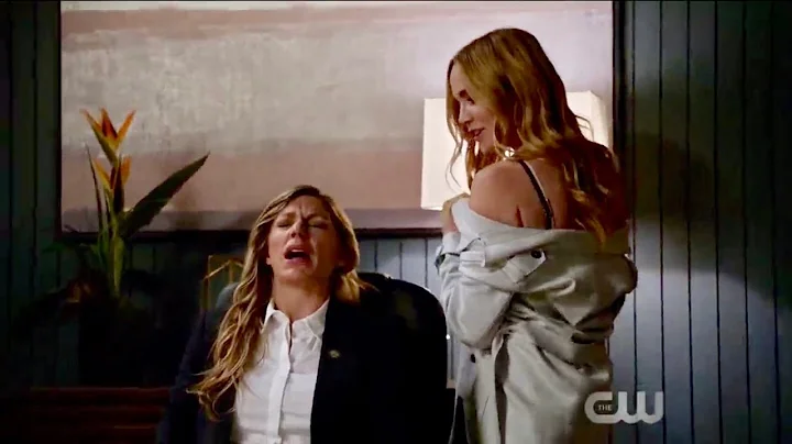 DC Legend 4x06 AVA , SARA Suprise AVA for her birt...