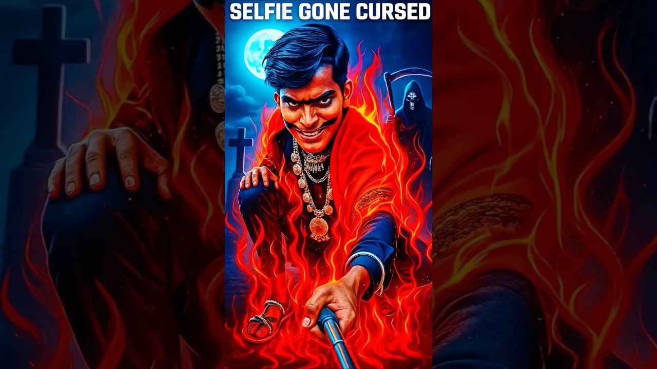selfie gone cursed 🥶 😈 