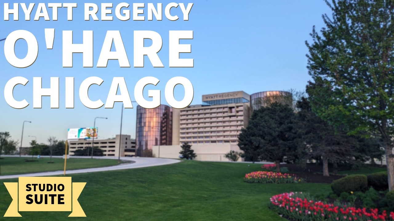 Hyatt Regency O’Hare Chicago — номер-студия — обзор и описание номера