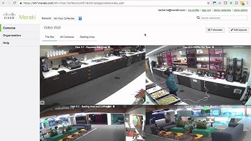 Cisco Meraki—Cloud-Managed MV Video Wall Mini Demo