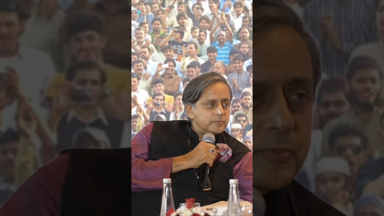 Shashi Tharoor on younger generation | 